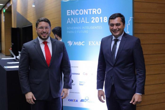 Wilson Lima destaca desafios do Amazonas em encontro anual do Movimento Brasil Participativo, em São Paulo.