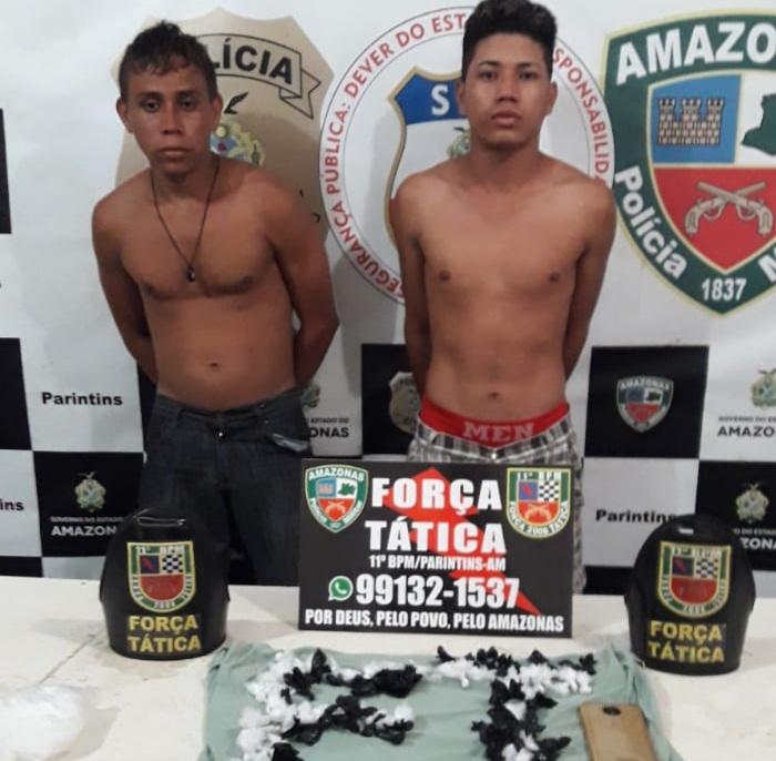 Força Tática da 11° PM Parintins prende traficante que agia no bairro de Palmares   
