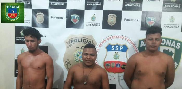 PM de Parintins prende grupo suspeito de tráfico de drogas no Itaúna 2