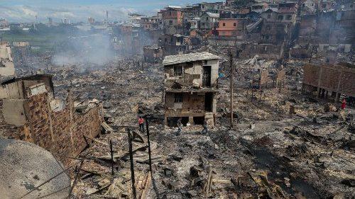 Igreja responde com rapidez e solidariedade ao incêndio em Manaus, avalia Vatican News