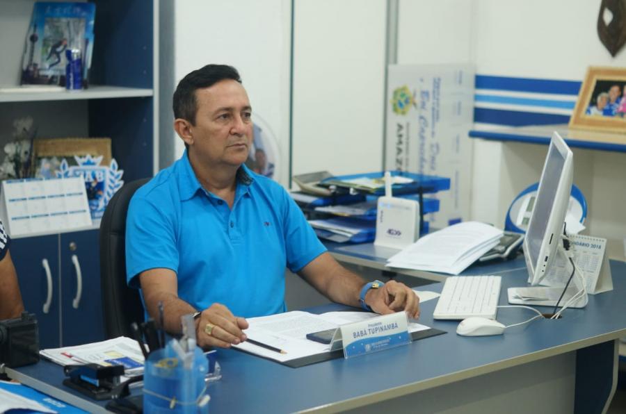 Presidente do Caprichoso admite possibilidade de prorrogação de mandato ou disputa de reeleição