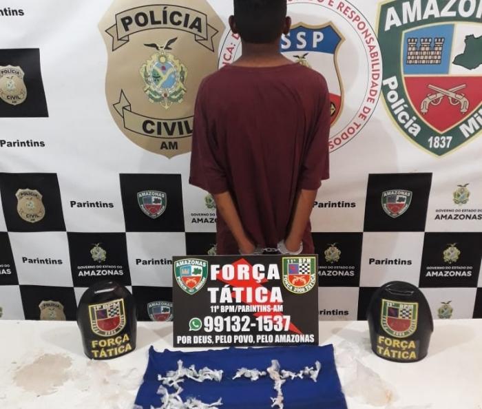 Ocorrências relacionadas ao tráfico de drogas são destaques no primeiro mês de 2019 em Parintins, aponta PM   