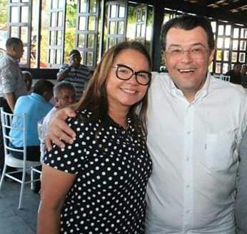 Márcia Baranda e Eduardo Braga